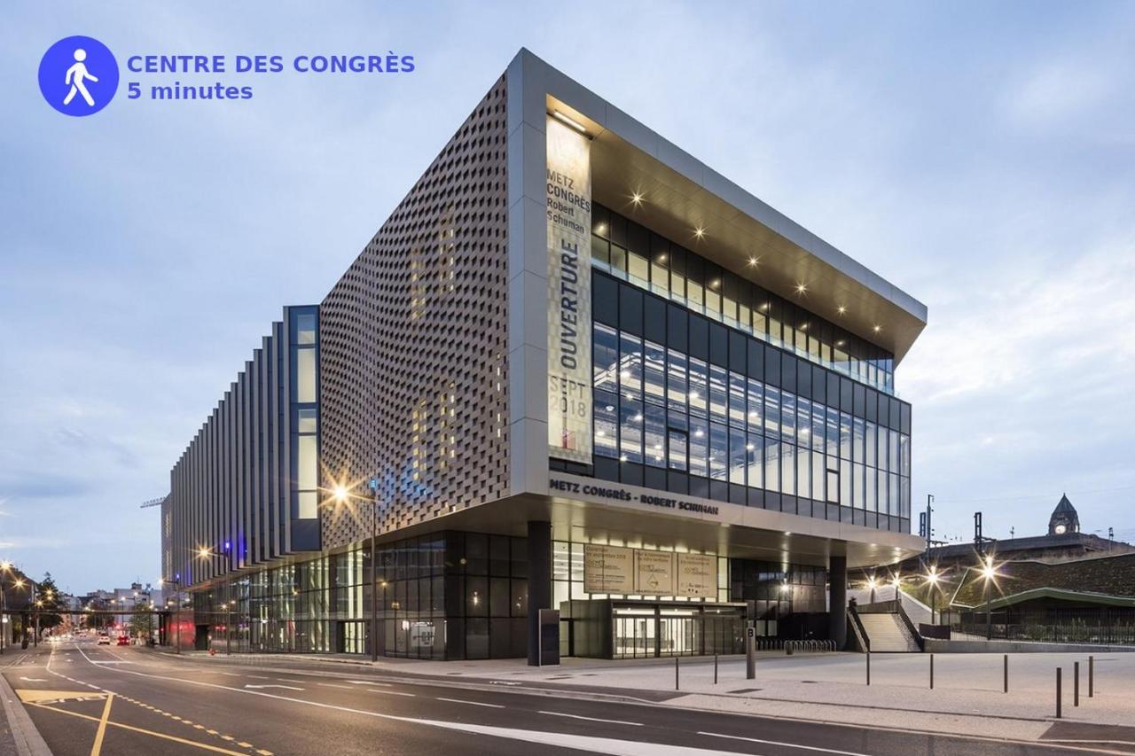 Belchamps Metz Gare Pompidou Apartment Exterior photo