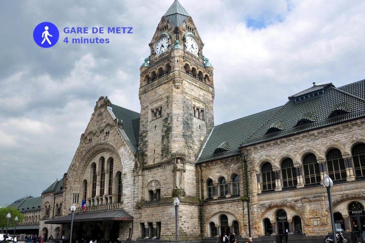 Belchamps Metz Gare Pompidou Apartment Exterior photo